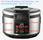 Programmable 3KG 2.8mm Thickness Tapioca Pearl Cooker