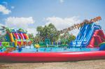 30 m Diameter Inflatable Water Parks Colorfull Inflatable Amusement Park