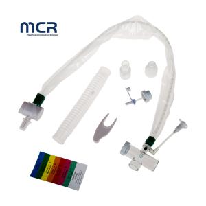 Wholesale Closed Suction Catheter T-piece 24 Hours Soft Blue Suction Tip Reduce Trauma from china suppliers