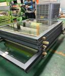 Custom Aluminum Frame Frameless Tempered Glass Door 10mm 12mm Toughened Glass