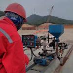Portable Bottom Plate Tank Welding Equipment Continuous Long Lasting