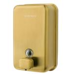 Industrial black yellow soap dispenser 1200ML foaming hand soap dispenser