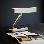 Modern Gold Metal Table Light Living Room Bedroom Bedside Colt LED Table Lamp(WH