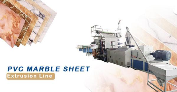 800 To 8500pcs/24h Artificial Stone Production Line Twin Screw Pvc Profile Stone