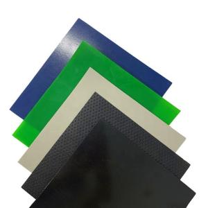 Wholesale 0.4mm 0.5mm 0.8mm 1mm 2mm 3mm Black HDPE Plastic Slip Sheet for Pond Lining Dam Liner from china suppliers
