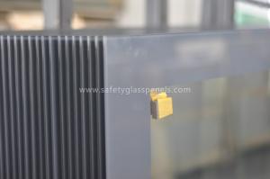 Wholesale Reflective SGP Glass Laminated Insulated Glass Curtain Wall with Light Bronze from china suppliers