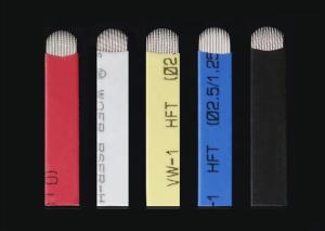 Wholesale 0.18mm 18U Eyebrow Tattoo Permanent Makeup Microblading Needles from china suppliers