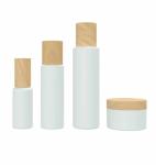 Cosmetic Empty Plastic Shampoo Lotion Bottle Rotary Airless Spray Pump