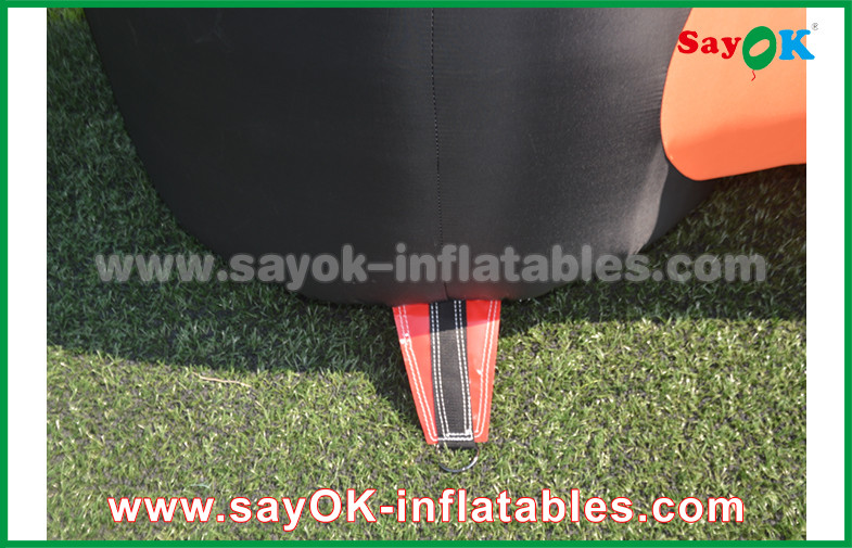 Inflatable House Tent 20m Orange And Black Oxford Cloth Inflatable Air Tent House For Outdoor Event