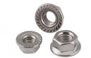 Wholesale Hex Head Din6923 Flange Nut , SS304 Stainless Steel Flange Nuts DIN Standard from china suppliers