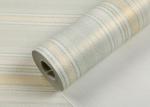 Modern Contemporary Wall Coverings / Breathable Striped Wallpaper for Living