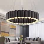 Creative luxury golden iron chandelier restaurant decoration Living Room