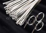 SS 304 Reusable Metal Cable Ties 4.5*550mm OEM