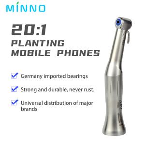 Wholesale CA-520-2 Surgical Handpiece 20/1 lmplant Contra Angle External Water Spray Low Speed Handpiece Without LED Colors from china suppliers