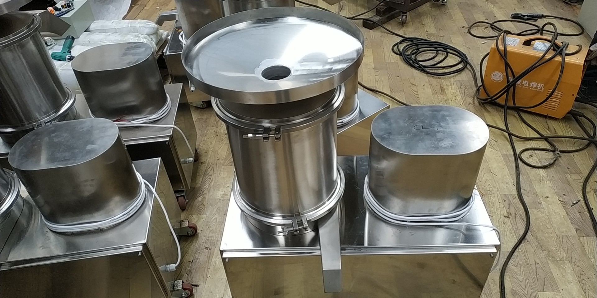 Centrifugal Egg Breaking Machine / Eggshell Separator 14000 Eggs/H