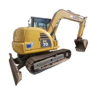 Wholesale Original Hydraulic Pump Good Health Japan 7 Ton Komatsu PC 70-8 Used Excavator in Shanghai from china suppliers