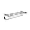 Buy cheap Double Towel Rack85111B-Square &Brass+SS304&Chrome color& Bathroom Accessory from wholesalers