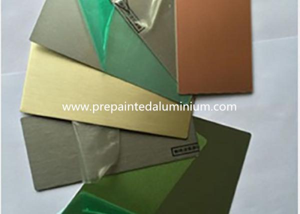 Sliver Reflective Aluminum Mirror Sheet Used For Ceiling / Elevator / Microwave