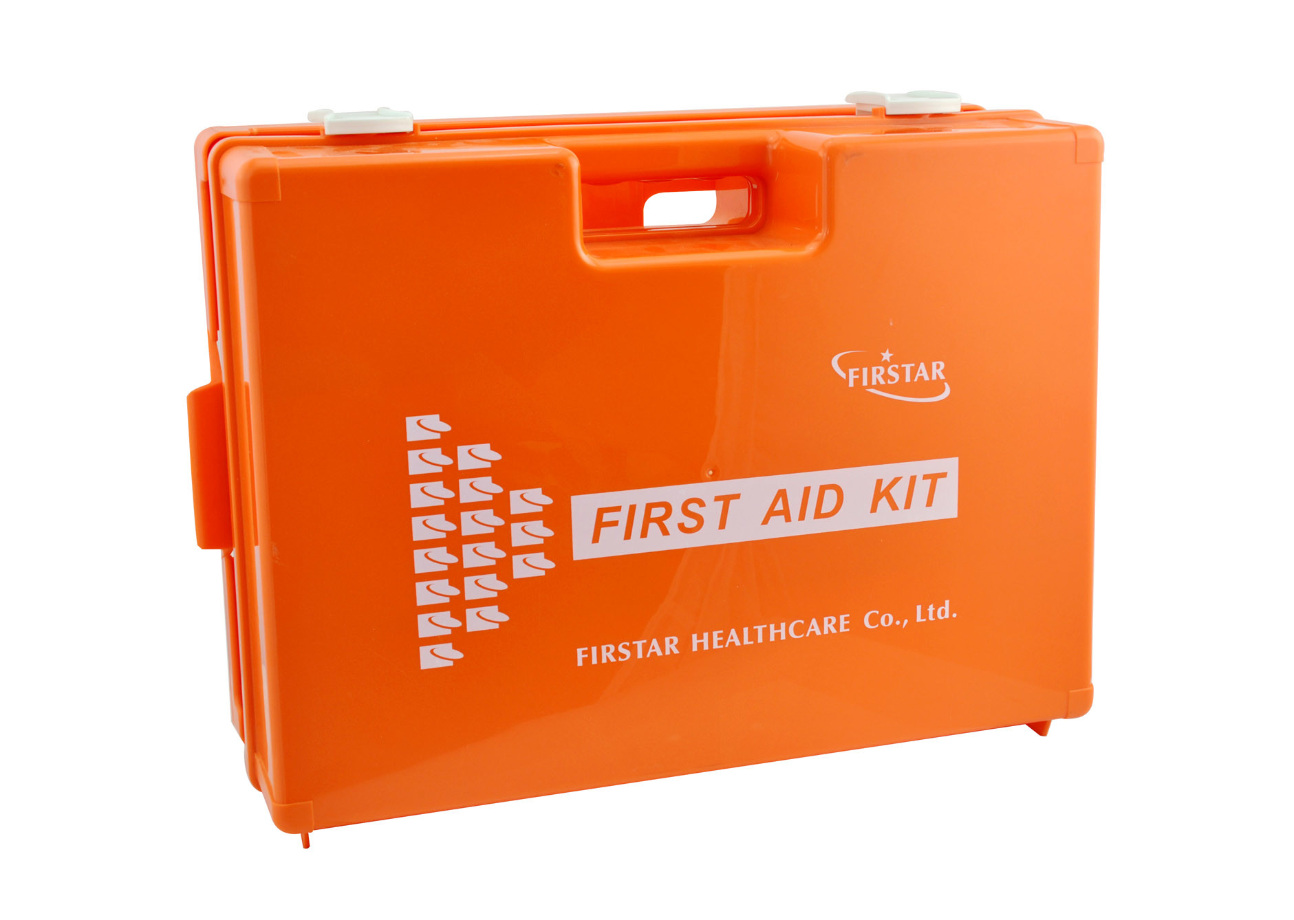 Strong ABS Plastic Wall Mounted First Aid Kit Boxes With Wall Bracket