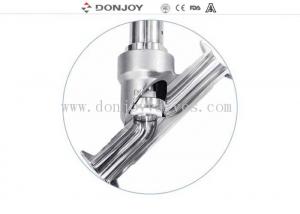 Wholesale 2 Way Pneumatically Actuated Angle Seat Valve  with Tri clamp end from china suppliers