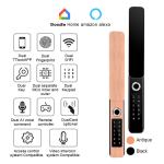 IP68 Waterproof FPC Fingerprint Smart Door Lock Bluetooth Antique