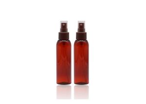 Wholesale 50ml Empty Cylinder Plastic Clear Dark Red Fine Mist Cosmetic Spray Bottle from china suppliers
