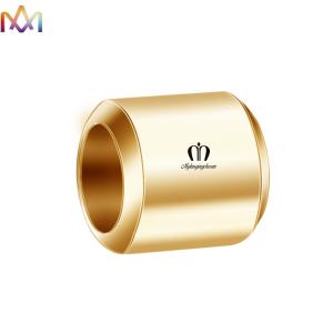 Wholesale 5MM Thickness SS304 Round Loose Beads Custom Engraving Charms from china suppliers