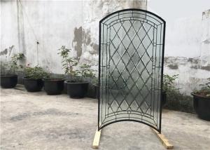 China S010 Patterned Decorative Bathroom Window Glass Heat Insulation Various Shape on sale
