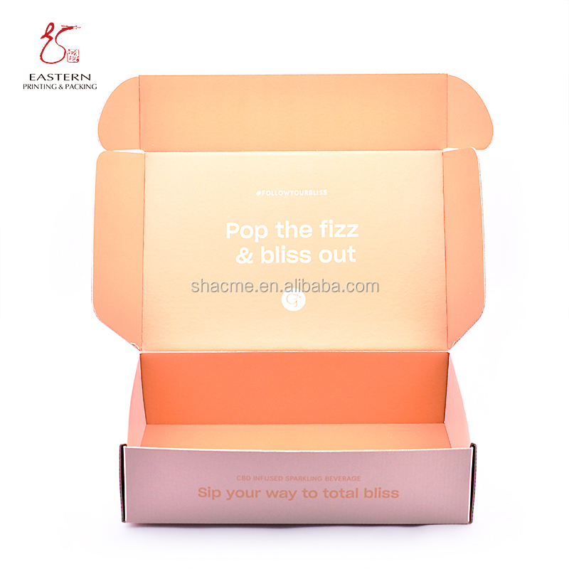 Custom Toothpaste Corrugated Cardboard Packaging Double Sides Printed