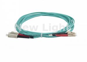China Duplex Fiber Optic Patch Cables 50 / 125 Multimode , Good Durability LC TO SC Patch Cord on sale