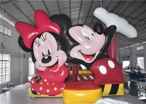 Wholesale Mickey Mouse Blow Up Commercial Bounce House 20 Kids Capacity Lighweight Portable from china suppliers