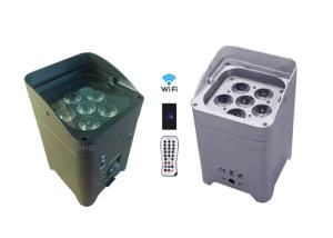 Wholesale 6pcs 6-In-1 Wireless Remote Control Battery Charging Par Light TSA152 from china suppliers