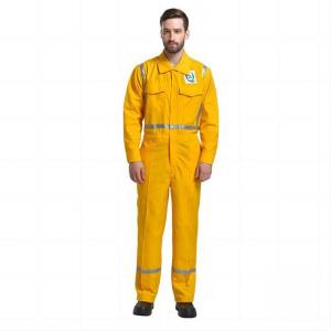 Wholesale 150g 200g Flame Retardant Overalls Conjoined FR Flame Resistant Clothing from china suppliers