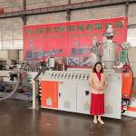 Plastic PVC Pipe Making Machine 63mm-110mm Pipe Extrusion Line Manufacturers