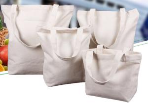 Wholesale Fashion durable reuse eco friendly cotton canvas tote shopping bag,10oz Cheap Customized Logo tote shopping bag Cotton c from china suppliers