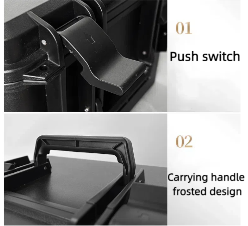 Custom Tool Storage Case IP67 Waterproof Lockable EM-3535L