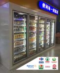 Walk In Cold Storage Room Glass Door For Supermarket