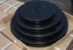 2.5kg 5kg 7.5kg 10kg 15kg weight plate dia28mm black Rubber coated round barbell