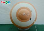 7ft Pvc Orange Airtight Inflatable Christmas Balloon Xmas Hanging Decor