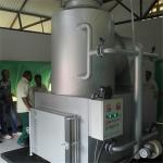 2300 kg Weight 10-500 kg/hr Smokeless Incinerator For Hospital Waste Disposal