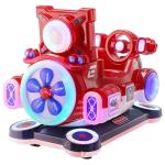 Metal Acrylic Airplane Electric Coin Operated Kiddie Ride For Amusement Park