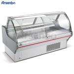 220V 50HZ Commercial Deli Coolers , Supermarket Meat Display Chiller