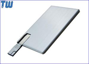 Wholesale Slip Connector Metal Cool Credit Card USB Flash Drives High Printing Quality from china suppliers