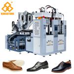 Men Leather Shoes Sole Injection Molding Machine , 2 Colors TPR Sole Making