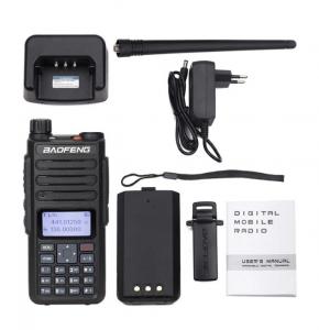 Wholesale DM-1801 Handheld Radio Two Way Walkie Talkie 5W Dual Band Earpiece Included from china suppliers