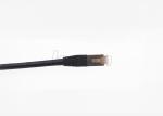 RJ45 FM PE Cat6A Patch Cord Al Mylar 3m Cat6A Flexible Network Cable