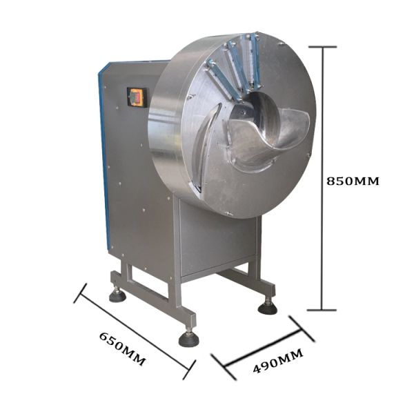 Banana Plantain Chips Cutter Machine With High Speed 500~800 Kg / Hour