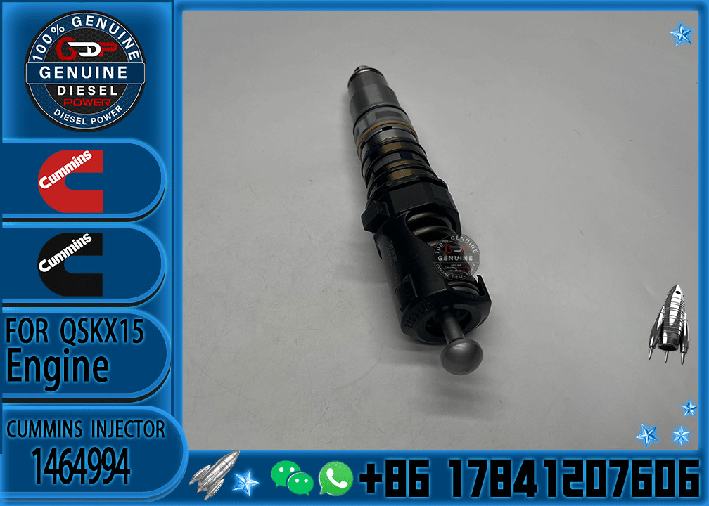 High Quality Diesel Fuel Injector 4088725 4902818 4928264 4928260 1464994 For CUMMINS QSX15 ISX15 X15 Engine