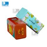 Metal Box Tea Tin Cans Round Shape Tea Storage Tins For Coffee Packaging