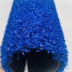 Coloured Blue Yarn Padel Tennis Court Artificial Grass 15mm